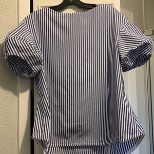 Tish top stripe cotton